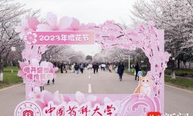 认养一棵樱花树，药大学子今年这样“品”樱花