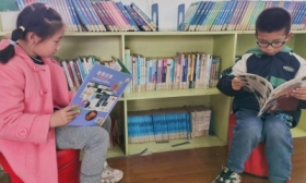 金山小学让孩子们在书香中成长