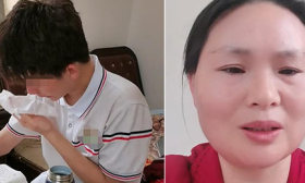 初中男生给母亲买花被骂哭，母亲：家里困难没控制好情绪