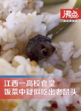 西一高校饭菜中吃出老鼠头？校方通报：学生本人已确认异物为鸭脖