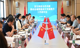 省教育厅召开苏甘两省合作共建 推动县域普通高中发展提升工作研讨会
