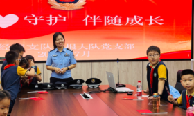 小学生走进经侦支队，感受警营魅力，增强反诈免疫力