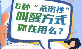 开学啦⑥ | 6种“杀伤性”叫醒方式，你在用么？