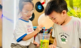 贺家弄幼儿园招商北固湾分园开展科学实验活动