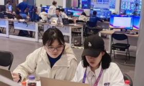电视字幕制作、计时记分，首都体育学院学生服务亚运会和亚残运会