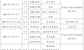 @藝考生，江蘇省2024年普通高校招生藝術(shù)類專業(yè)省統(tǒng)考考點和時間安排定了！