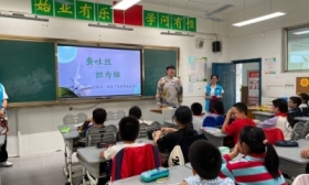与蚕作乐 与蚕相伴 科学宣传讲座走进市实验小学