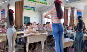 好身材的河南小学女教师妨碍了谁？竟有人质疑穿成这样不适合教书