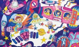“我的画上天啦”，7幅北京中小学生作品入选第三届天宫画展