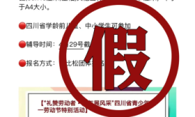 伪造四川省教育厅公章、虚假宣传，四川一公司违规组织竞赛被通报