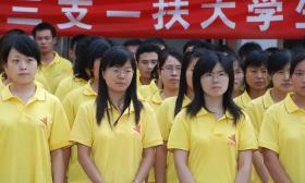 今年“三支一扶”计划拟招募3.44万名高校毕业生