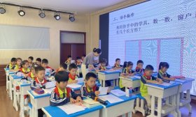 聊城市阳谷县阿城镇小学举行数学、科学课堂观摩活动