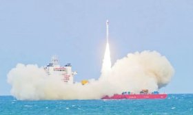 鲁东大学海上航天装备技术创新团队助力谷神星一号发射成功