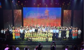 山东传媒职业学院新时代黄河主题文化音舞诗画成功上演
