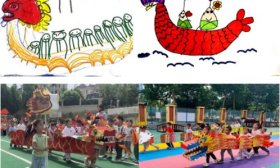 端午是什么颜色的？历城区钢城第二幼儿园萌娃多彩绘端午
