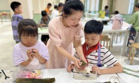 传统文化润童心丨济南高新区汉峪小学开展多彩端午活动
