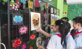 济南市天桥区官扎营小学“与美共生”美术作品展来了！