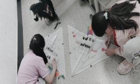 彩绘梦想、放飞纸鸢！济南高新区第一实验学校开展家长进课堂活动