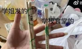 女生买饭拿6双筷子被斥“偷窃”，食堂外免费发一万双