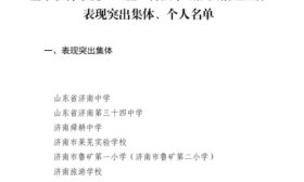 济南工程职院获济南市教育系统表现突出集体