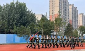 以青春热血 护国旗荣光 济南高新一实验举行国旗班表彰仪式