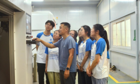 探寻青铜现代化发展 安徽师范大学数统学院社会实践团队走进铜陵