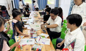 以美育人，这场活动构筑贵州瑶山儿童教育之桥