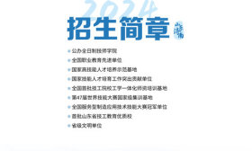 山東技師學(xué)院2024年招生簡章