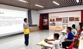 广州城市理工学院“播种梦想实践团”走进深圳罗湖