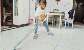 济南高新区第一实验学校二年级学生线上展示劳动技能