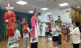 广州城市理工学院“乡约筑梦”木偶戏实践团创新传承大朗木偶戏