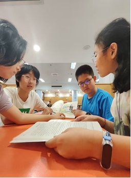 多彩暑假 济南高新一实验六年级举行学生成长共同体实践活动