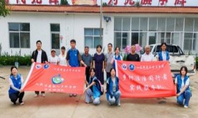 将青春写在祖国大地｜山师志愿队赴新泰市村镇开展普法宣传活动