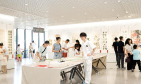 汉字未来第四届未来之星书画展开展