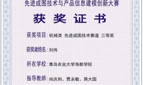 青农海都学院在第十七届“高教杯”全国大学生创新大赛中获佳绩