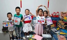 济南高新区景汇小学一（4）中队：“花样”活动点亮暑期生活