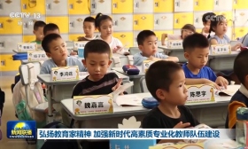 弘扬教育家精神 加强新时代高素质专业化教师队伍建设