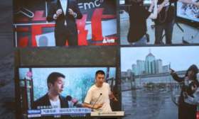 气象专家卞赟走进北师大亚太实验学校，带领同学“看云识天气”