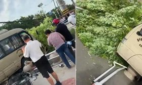 公交车冲上校门外人行道致11死！市民自发献血，目击者发声