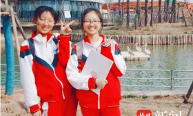 同学六年，一起上南大！这对”同桌姐妹花“来自金中河西分校