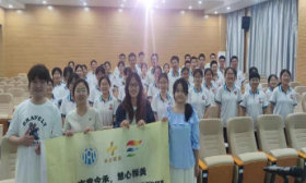 将青春写在祖国大地｜山财调研团队向青少年宣讲商河花鞭鼓舞