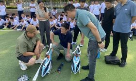 传承航空梦想 济南信息工程学校无人机专业新生开展入学第一课