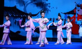 这所小学的吕剧节目在第28届中国少儿戏曲小梅花荟萃活动中获奖