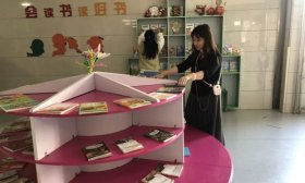 方寸之间是书香，济南高新一实验开展校园图书角建设