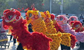 广西梧州：醒狮舞校园