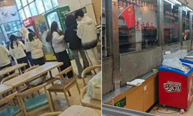 高校3.5元泡面档口被挤走，老板：被威胁不撤出将被断水电