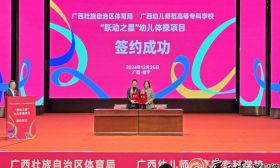 广西壮族自治区体育局与广西幼专开启体操项目合作