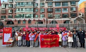 禁燃烟花爆竹 济南高新一实验开拓路校区开展禁燃宣传活动