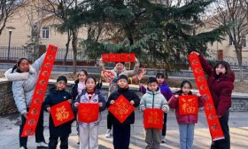 年画拓印、窗花剪纸……济南高新区汉峪小学非遗里寻年味