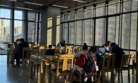 “学习不能停”，他们在图书馆里过春节